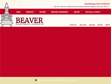 Tablet Screenshot of beaverpa.us